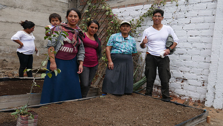 Promoviendo agroecología en San Juan de Lurigancho