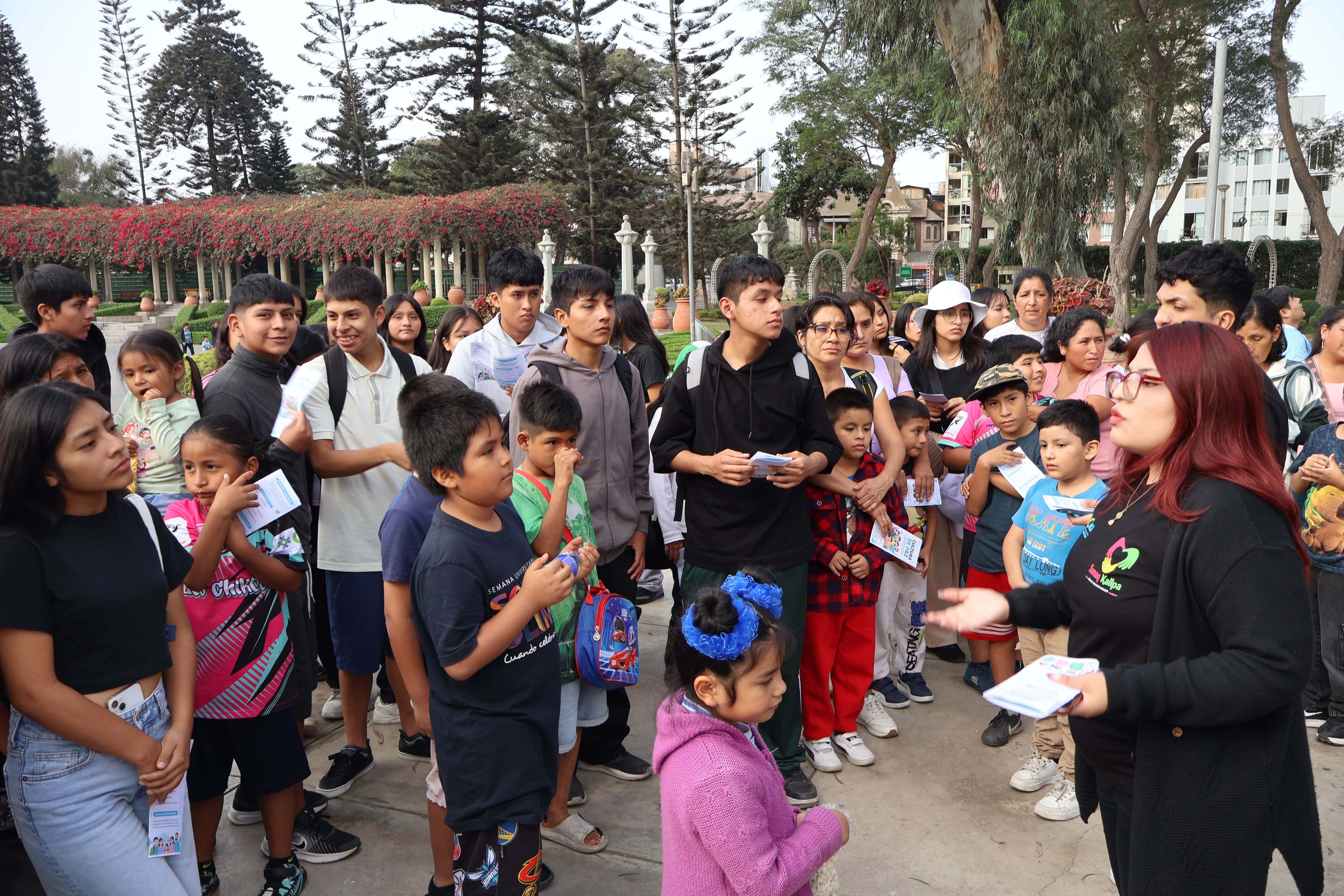 Concurso de mini proyectos en los barrios de José Carlos Mariátegui